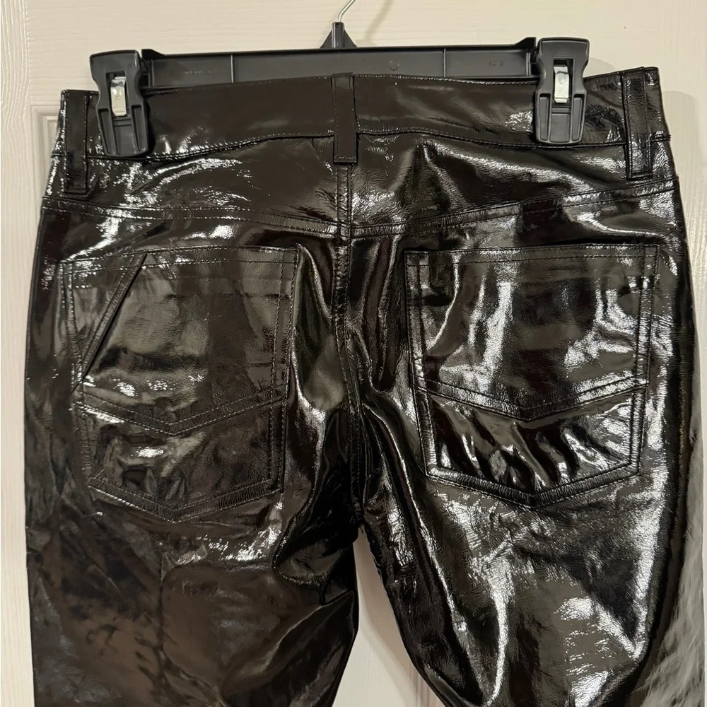 Zadig & Voltaire Peko Lambskin Leather Pants – Black – Size 36 – NWT